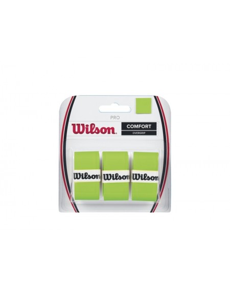 WILSON PRO OVERGRIP ( x3 ) - VERT