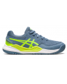 ASICS GEL RESOLUTION 9 JUNIOR GRIS/VERT