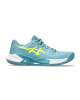 ASICS GEL CHALLENGER 14 LADY BLEU GRIS/JAUNE