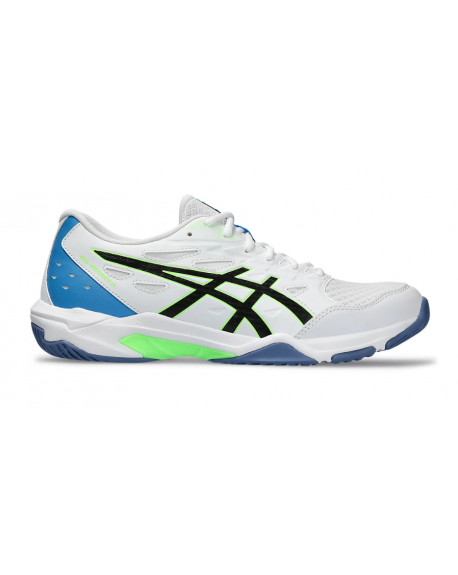 ASICS GEL ROCKET 11 MEN BLANC/VERT/NOIR