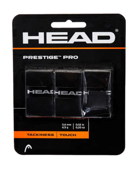 HEAD SURGRIP PRESTIGE PRO ( x3 ) - NOIR