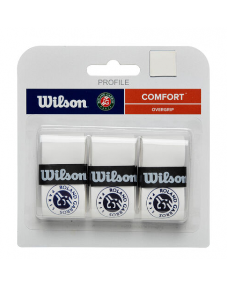 WILSON PRO OVERGRIP ( x3 ) - ROLAN GARROS