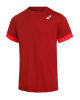 ASICS TEE-SHIRT MEN COURT SS TOP BORDEAUX/ROUGE