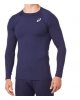 ASICS TEE-SHIRT MEN MANCHE LONGUE MARINE