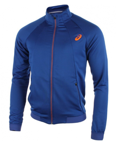 ASICS VESTE ATHLETE BLEU