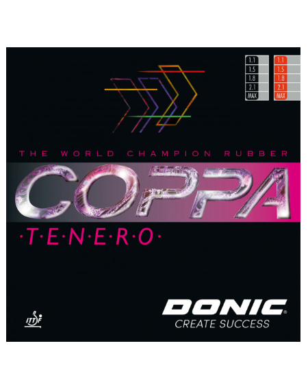 DONIC COPPA TENERO - ROUGE