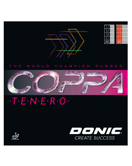 DONIC COPPA TENERO - ROUGE