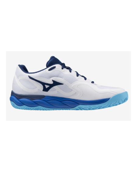 MIZUNO WAVE ENFORCE COURT AC MEN BLANC/BLEU