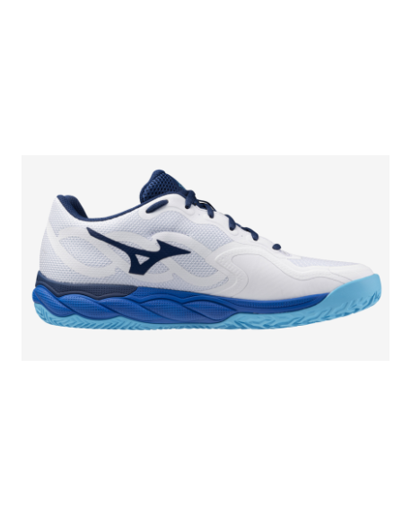 MIZUNO WAVE ENFORCE COURT AC MEN BLANC/BLEU