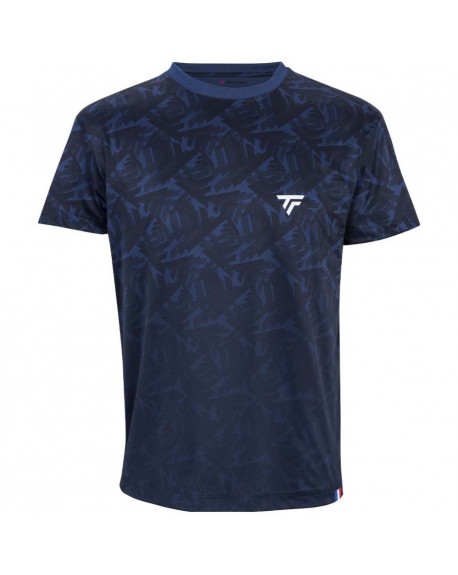 TEE SHIRT TF INFINI BLEU MARINE