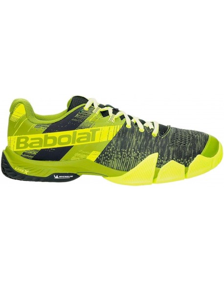 BABOLAT PADEL MOVEA VERT/JAUNE