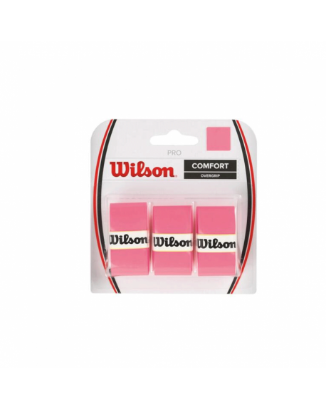 WILSON PRO OVERGRIP ( x3 ) - ROSE