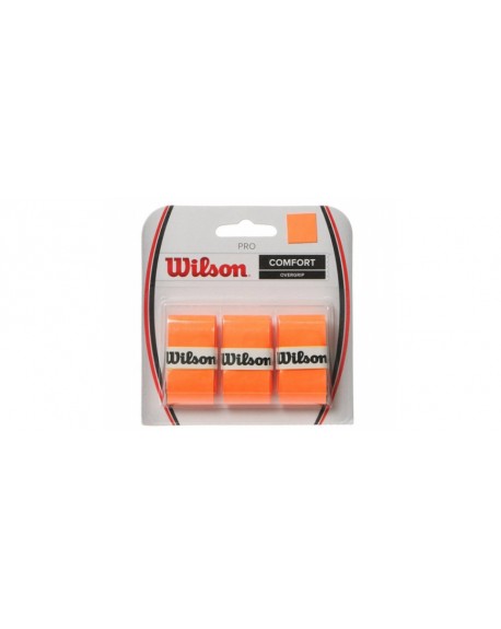 WILSON PRO OVERGRIP ( x3 ) - ORANGE